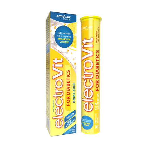Electrovit – αναβράζοντα δισκία για διαβητικούς