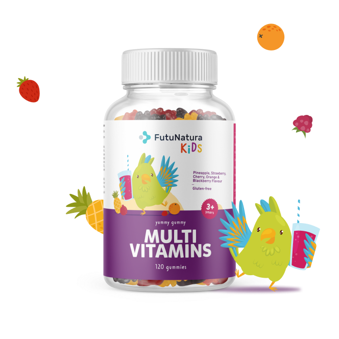 MULTI VITAMINS – Ζελεδάκια με πολυβιταμίνες για παιδιά