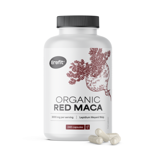 ΒΙΟ Κόκκινο μάκα 3000 mg, 240 κάψουλες