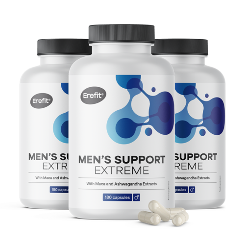 3x Men's Support Extreme - υποστήριξη για άνδρες, συνολικά 540 κάψουλες