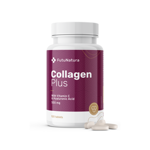 Κολλαγόνο + βιταμίνη C + υαλουρονικό οξύ, 120 δισκία