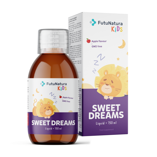 Sweet Dreams – Υγρό συμπλήρωμα διατροφής για παιδιά για τον ύπνο, 150 ml