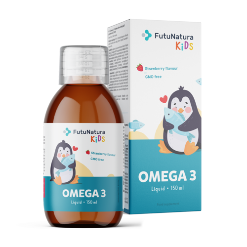 OMEGA 3 – Υγρό συμπλήρωμα διατροφής για παιδιά, 150 ml