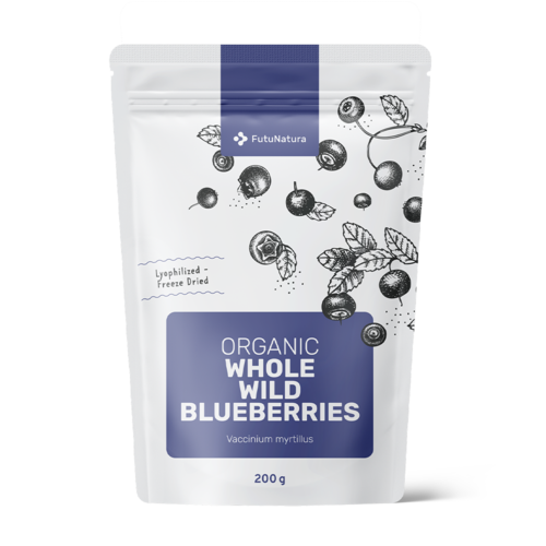 BIO Άγρια μύρτιλλα – ολόκληρα, 200 γρ