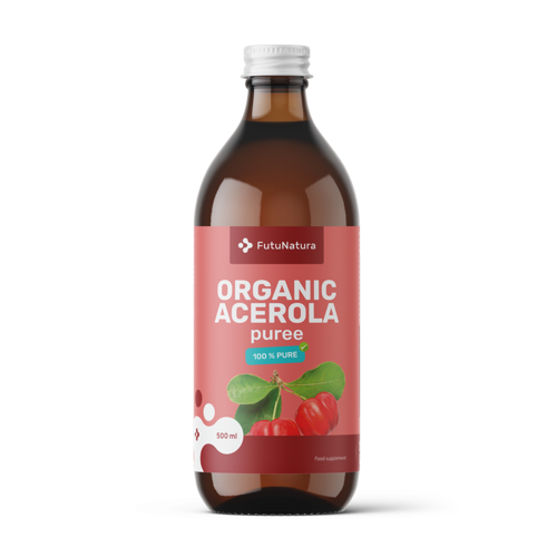 BIO Πολτώδης χυμός από ασερόλα , 500 ml