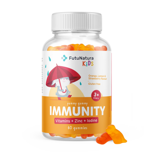 IMMUNITY - Παιδικά ζελεδάκια για το ανοσοποιητικό, 60 ζελεδάκια