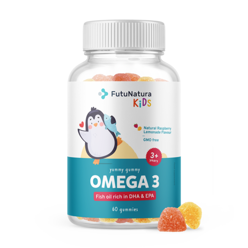 OMEGA-3 – Ζελεδάκια για παιδιά, 60 ζελεδάκια