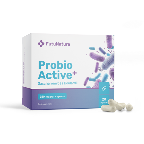 Probio Active PLUS – Σακχαρομύκητας μπουλάρντι 250 mg, 20 κάψουλες