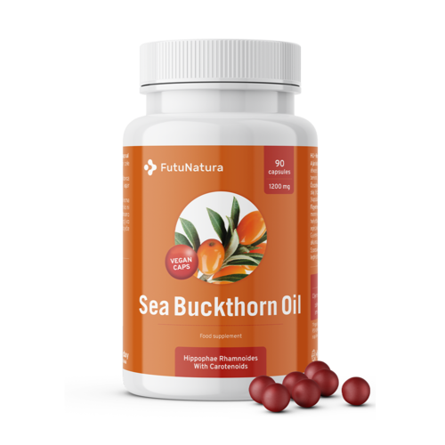 Έλαιο ιπποφαούς 1200 mg, 90 κάψουλες