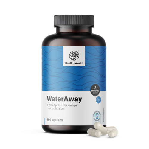 WaterAway - κάψουλες για την αποβολή νερού, 180 κάψουλες