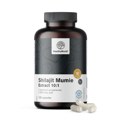 Εκχύλισμα Shilajit Mumie 10:1, 120 κάψουλες