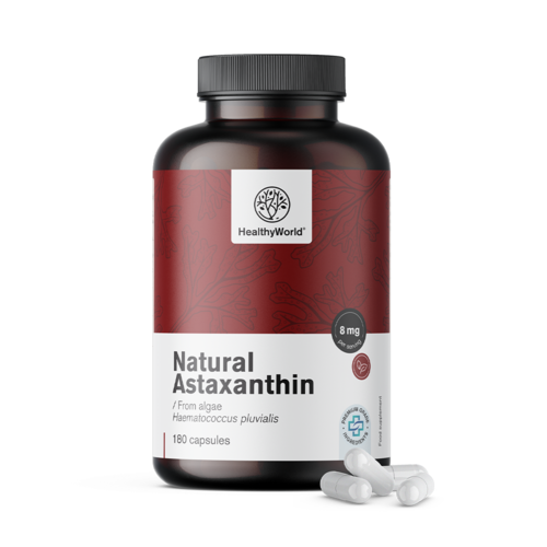 Φυσική ασταξανθίνη 160 mg, 180 κάψουλες