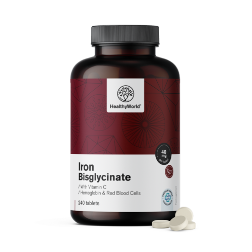 Δισγλυκινικός σίδηρος 40 mg, 240 δισκία