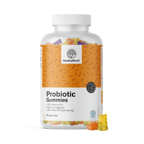 Probiotic - ζελεδάκια με μικροβιακές καλλιέργειες, 90 ζελεδάκια