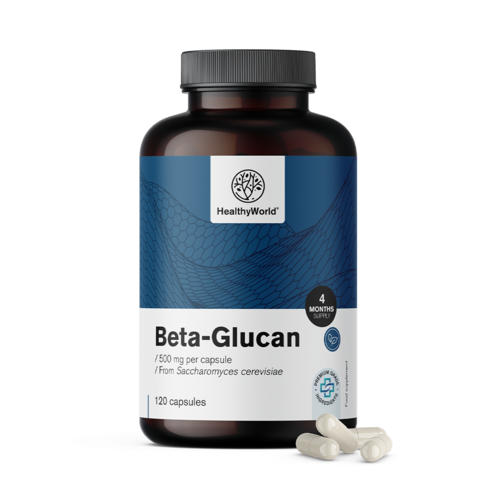 Βetaglucan 500 mg, 120 κάψουλες