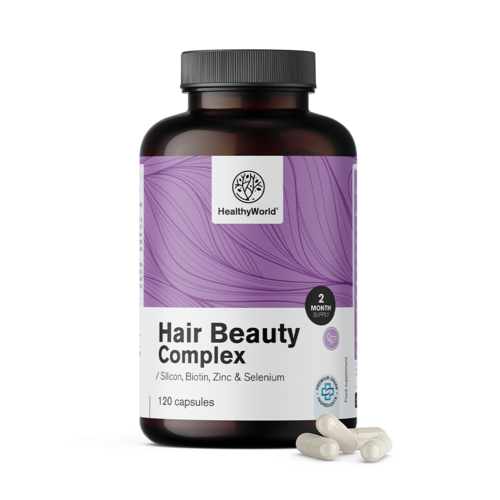 Hair Beauty Complex - Βιταμίνες και μέταλλα για τα μαλλιά, 120 κάψουλες