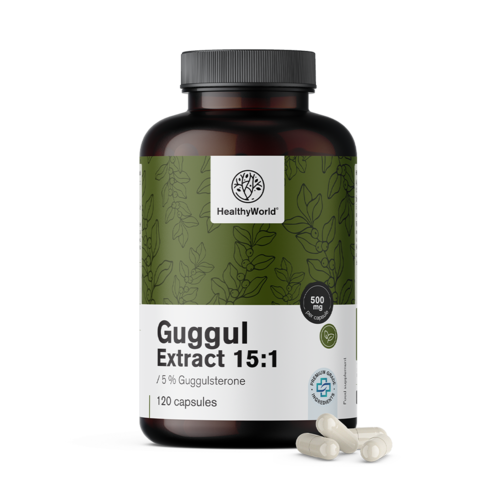 Γκουγκούλ 500 mg - εκχύλισμα 15:1, 120 κάψουλες