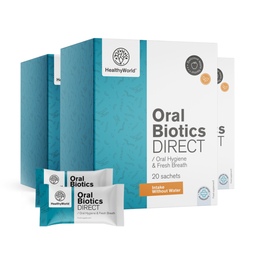 3x Oral Biotics DIRECT, συνολικά 60 φακελάκια