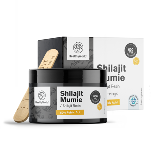 Shilajit Mumie 600 mg - ρητίνη, 30 γρ
