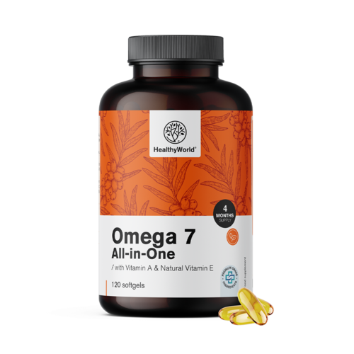 Omega-7 All-in-One, 120 μαλακές κάψουλες