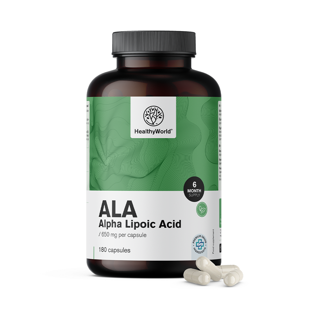 ALA - άλφα λιποϊκό οξύ 650 mg