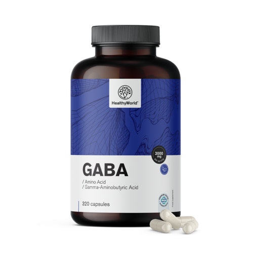 GABA 3000 mg, 320 κάψουλες