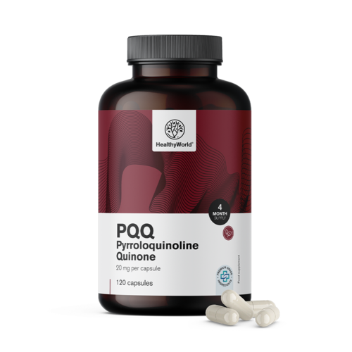 PQQ – Πυρολοκινολίνη κινόνη 20 mg, 120 κάψουλες