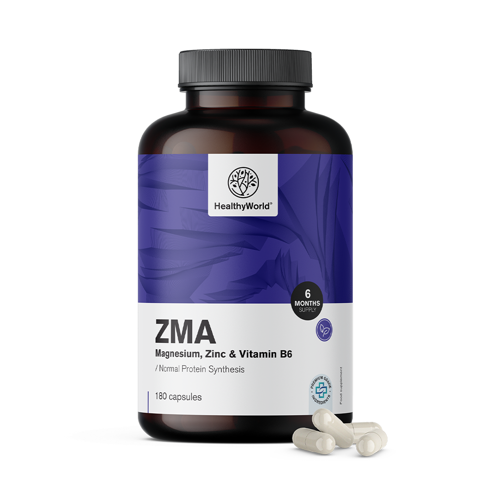 ZMA – μαγνήσιο, ψευδάργυρος και B6
