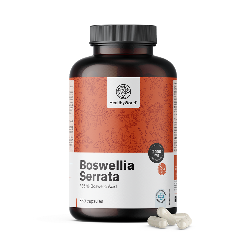 Μποσβέλια (Boswellia serrata) – 85% μποσβελικό οξύ
