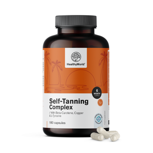 Self-Tanning Complex – υποστήριξη της φυσικής χρυσαφένιας όψης, 180 κάψουλες
