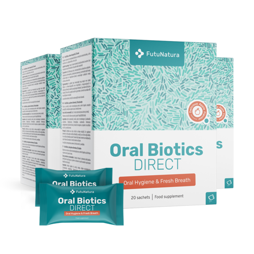 3x Oral Biotics DIRECT, συνολικά 60 φακελάκια