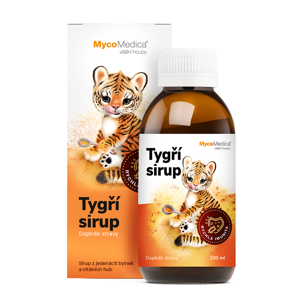 Υγρό συμπλήρωμα διατροφής για παιδιά Tiger - αντοχή