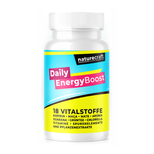 Daily Energy Boost – vegan σύμπλεγμα με καφεΐνη