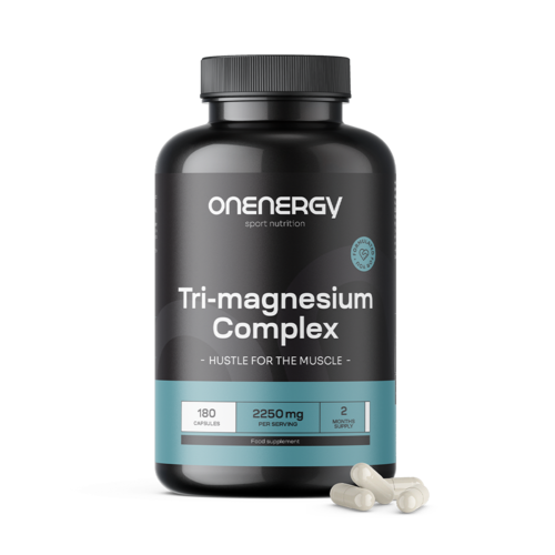 Σύμπλεγμα τριμαγνησίου 2250 mg, 180 κάψουλες