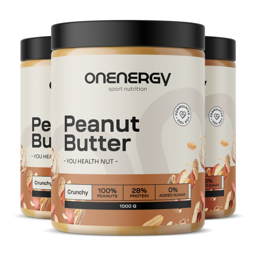 3x Άλειμμα φυστικιού - με κομματάκια, συνολικά 3000 γρ