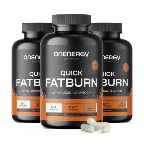 3x Quick FatBurn, συνολικά 360 κάψουλες