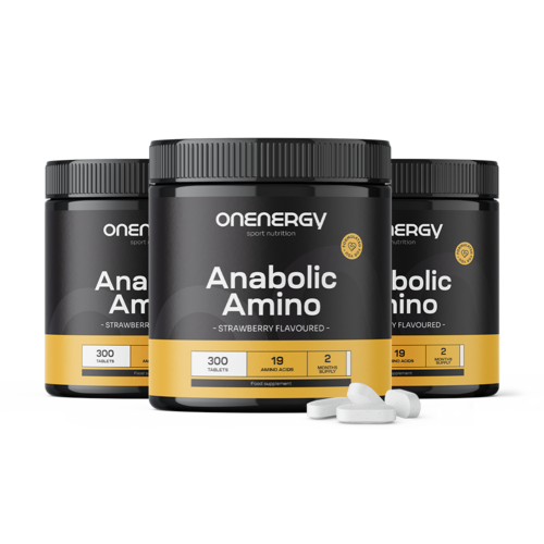 3x Anabolic Amino – σύμπλεγμα αναβολικών αμινοξέων, συνολικά 900 δισκία