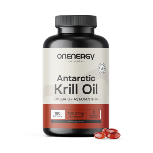 Έλαιο Krill 1200 mg, 180 μαλακές κάψουλες