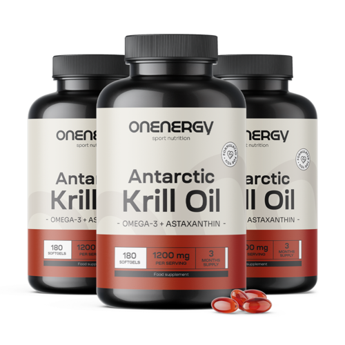 3x Έλαιο Krill 1200 mg, συνολικά 540 μαλακές κάψουλες
