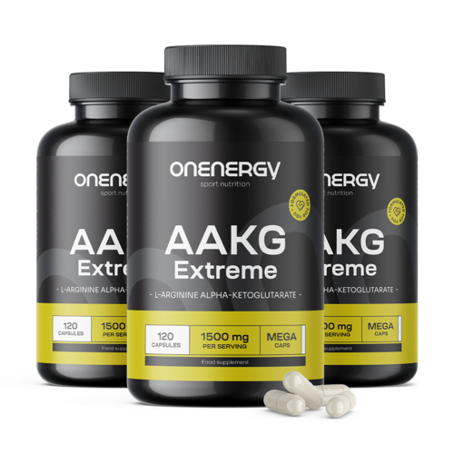 3x ΑΑΚG Extreme 1400 mg MEGA CAPS, συνολικά 360 κάψουλες