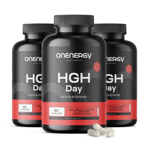 3x HGH Day – Natural HGH Booster, συνολικά 180 κάψουλες