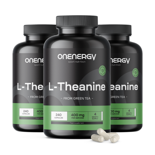3x L-θεανίνη 400 mg, συνολικά 720 κάψουλες