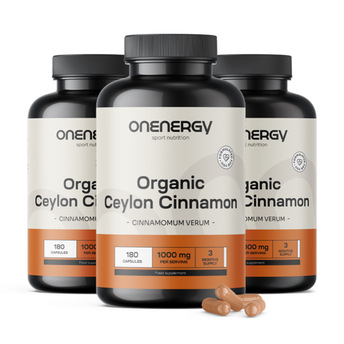 3x BIO Κανέλα Κεϋλάνης 1000 mg, συνολικά 540 κάψουλες