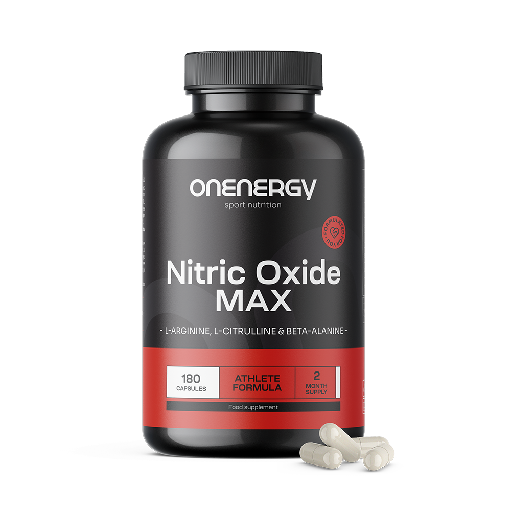 Nitric Oxide Max – σύμπλεγμα με αργινίνη, κιτρουλίνη και βήτα-αλανίνη