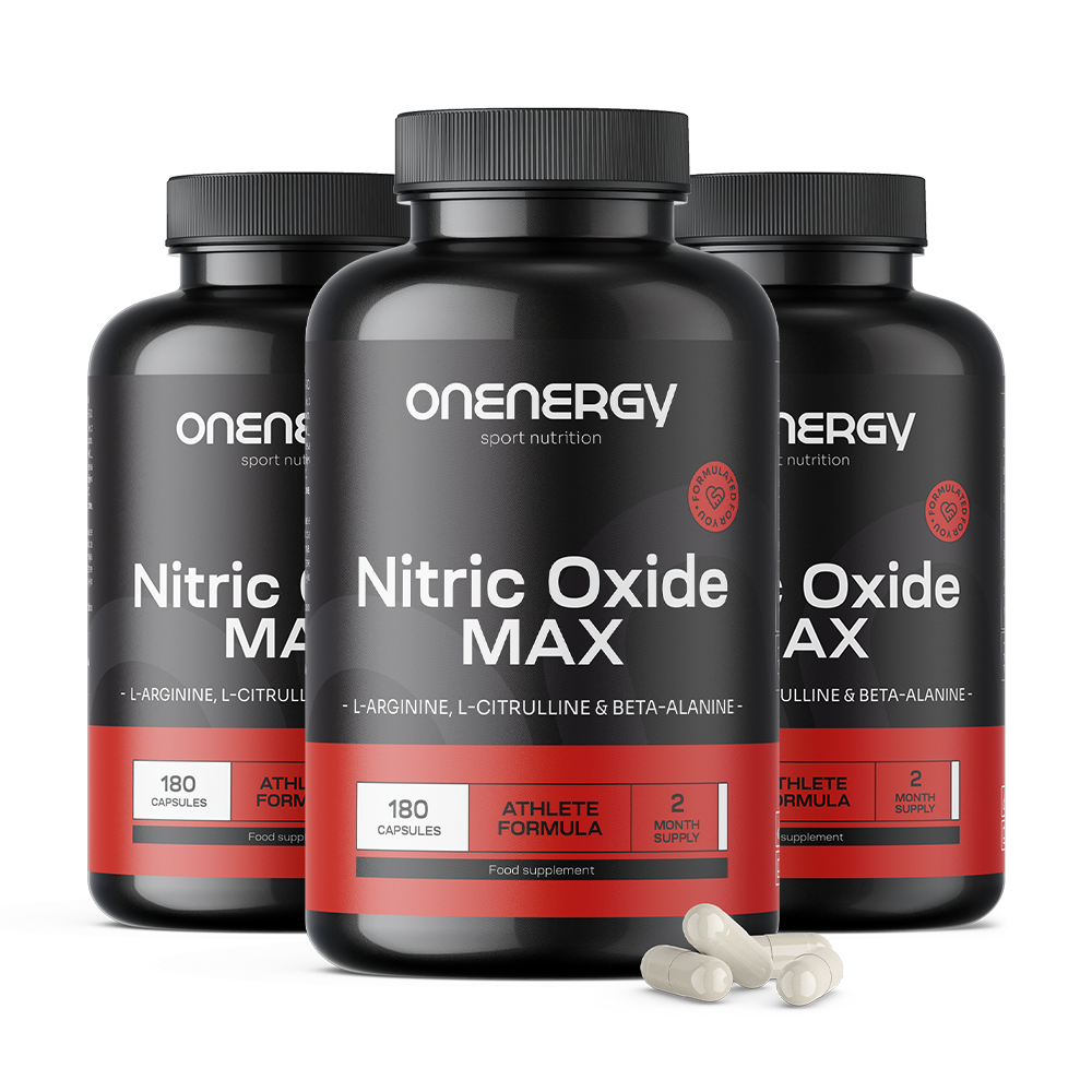 Nitric Oxide Max – σύμπλεγμα με αργινίνη, κιτρουλίνη και βήτα-αλανίνη
