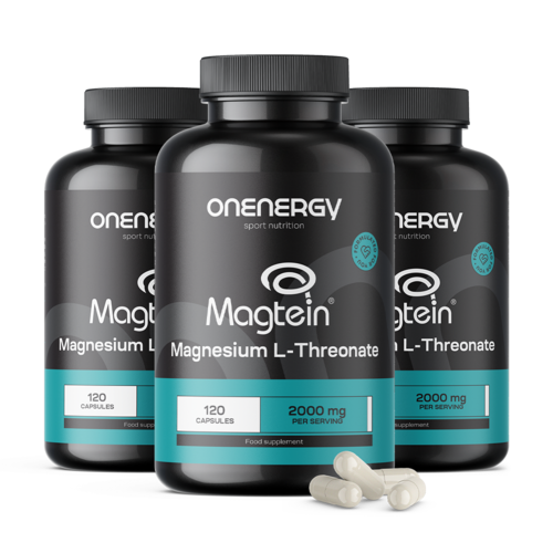 3x L-θρεονικό μαγνήσιο Magtein® 2000 mg, συνολικά 360 κάψουλες