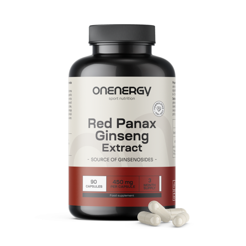 Κόκκινο τζίνσενγκ (Red Panax Ginseng) – εκχύλισμα, 90 κάψουλες