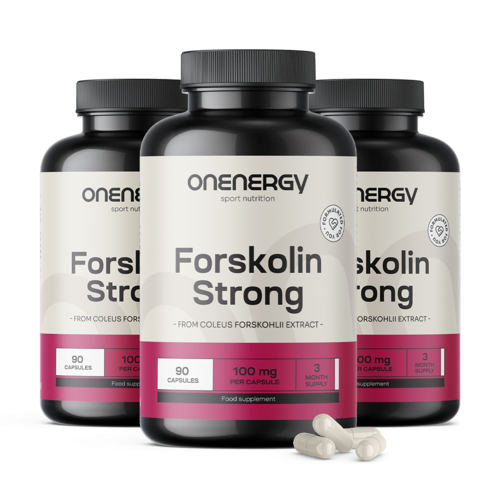 3x Forskolin Strong 100 mg, συνολικά 270 κάψουλες