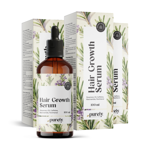 3x Ορός για την ανάπτυξη των μαλλιών, συνολικά 300 ml