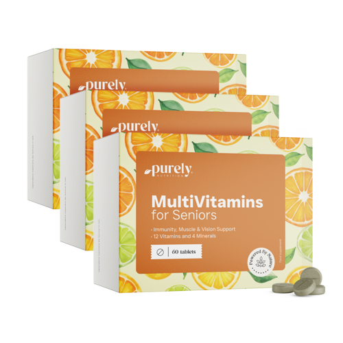 3x Πολυβιταμίνες για ηλικιωμένους, συνολικά 180 δισκία